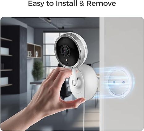 Arpha P160 Security Camera 2K WiFi PIR Human Detection Sound Detection, Two-Way Talk, Support TF Card & Cloud Storage - Image 3